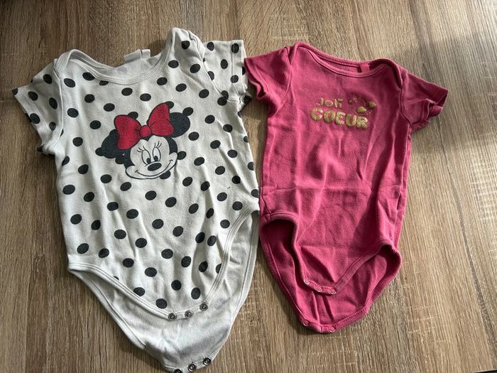 Lot 2 body manches courtes