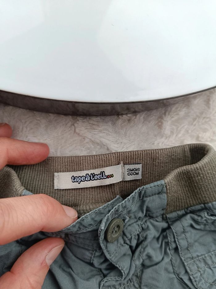Pantalon confortable Garçon 3 mois Tao 100% coton - photo numéro 4