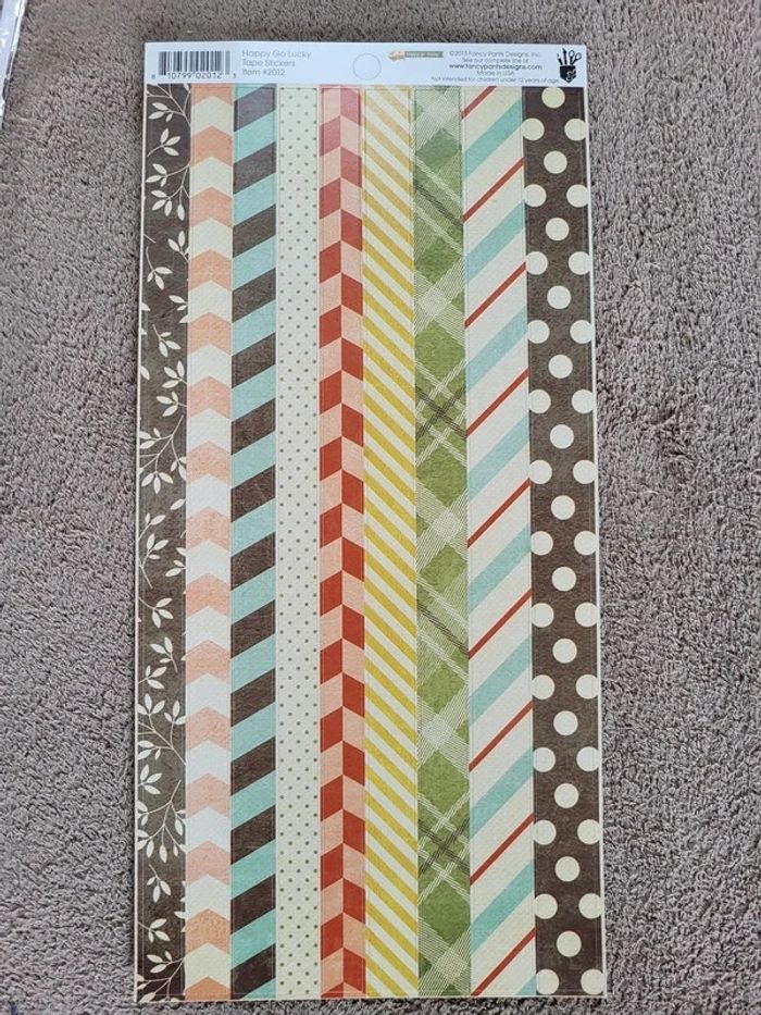 Lot masking tape rubans scrapbooking - photo numéro 3