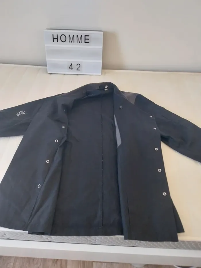 Lot de 3 vestes de cuisine professionnel Bragard  42/44 - photo numéro 4
