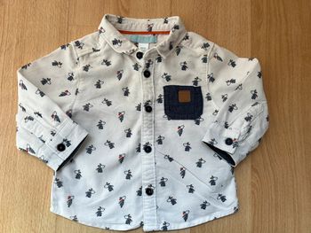 Chemise en velours 9 mois - Obaibi