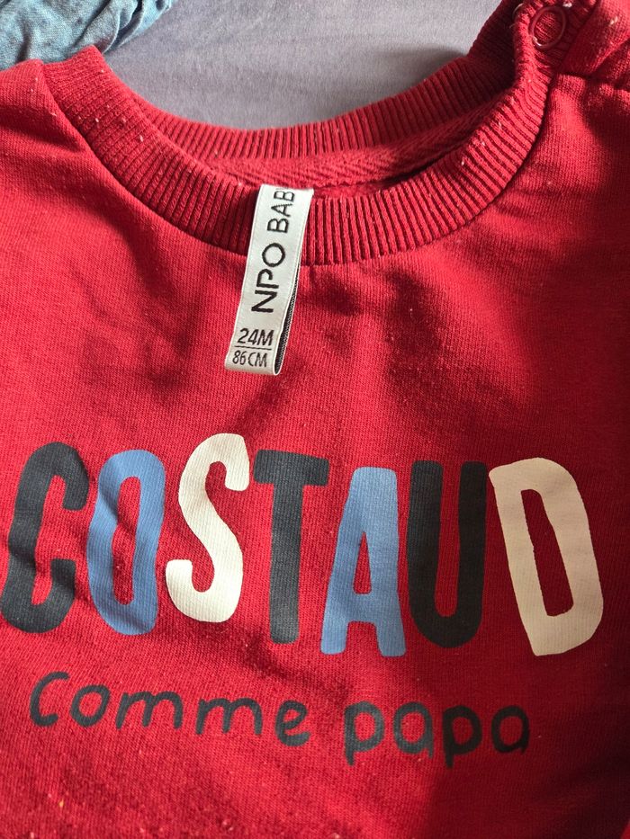 Sweat costaud comme papa - photo numéro 2