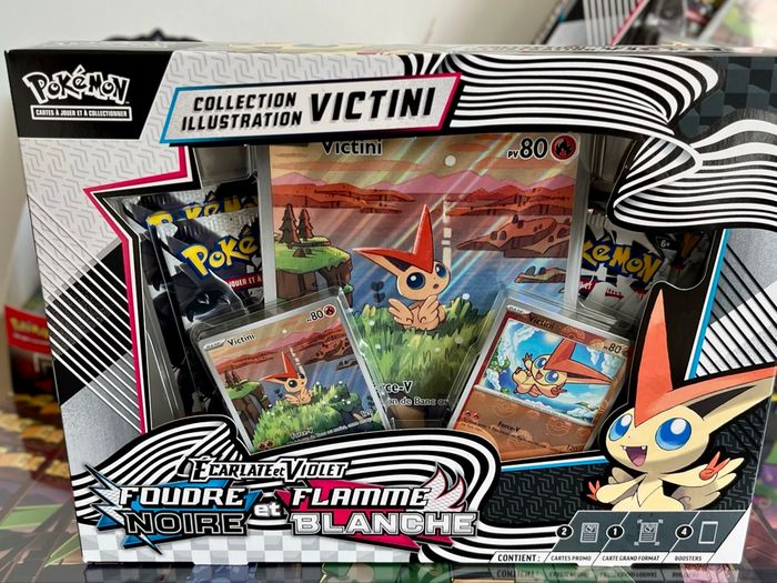 Lot de 2 coffret victini Pokémon EV10.5 - photo numéro 2