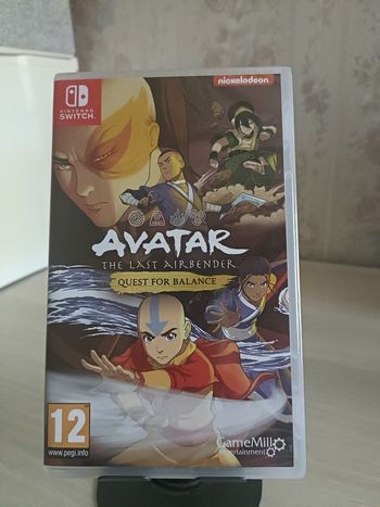 Avatar The Last Airbender Quest for balance Nintendo switch 