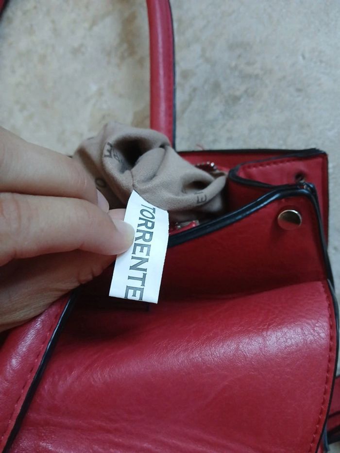 Sac a main torrente rouge - photo numéro 10