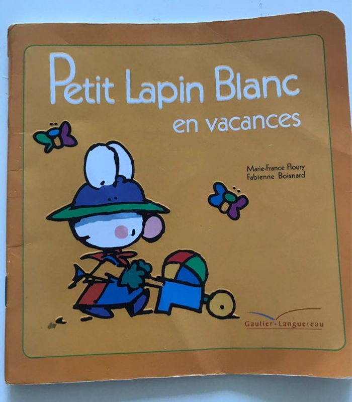Lot 3 livres. Oui-Oui et Petit lapin blanc - photo numéro 3
