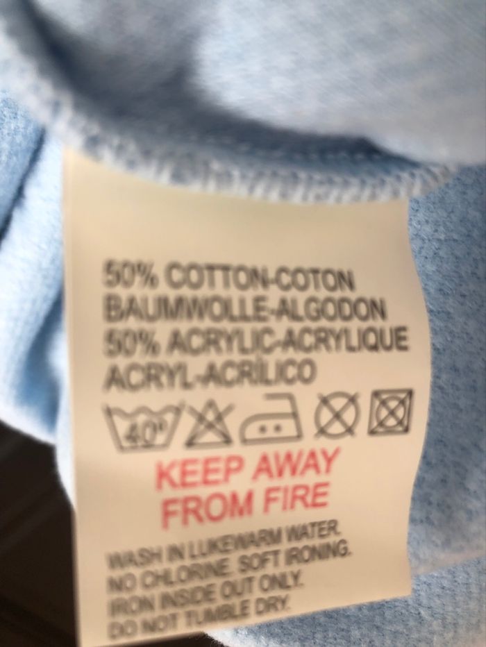 Haut de pyjama polaire bleu ciel Orchestra 12 ans - photo numéro 5