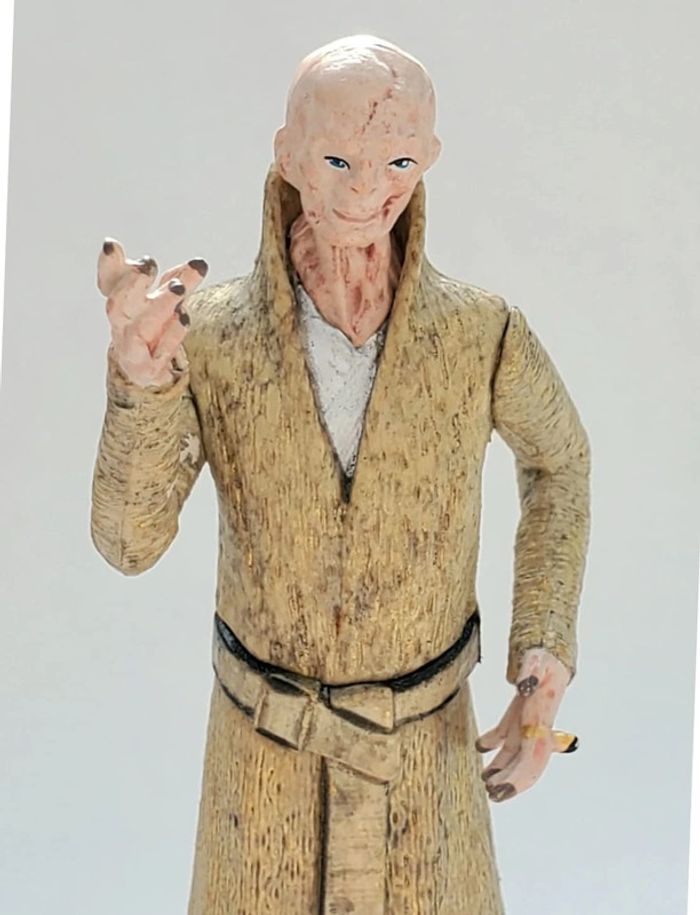 2 figurines Star Wars Disney Luke Skywalker et Snoke - photo numéro 9