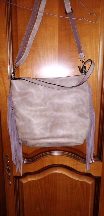 Sac à main bandoulière à franges neuf