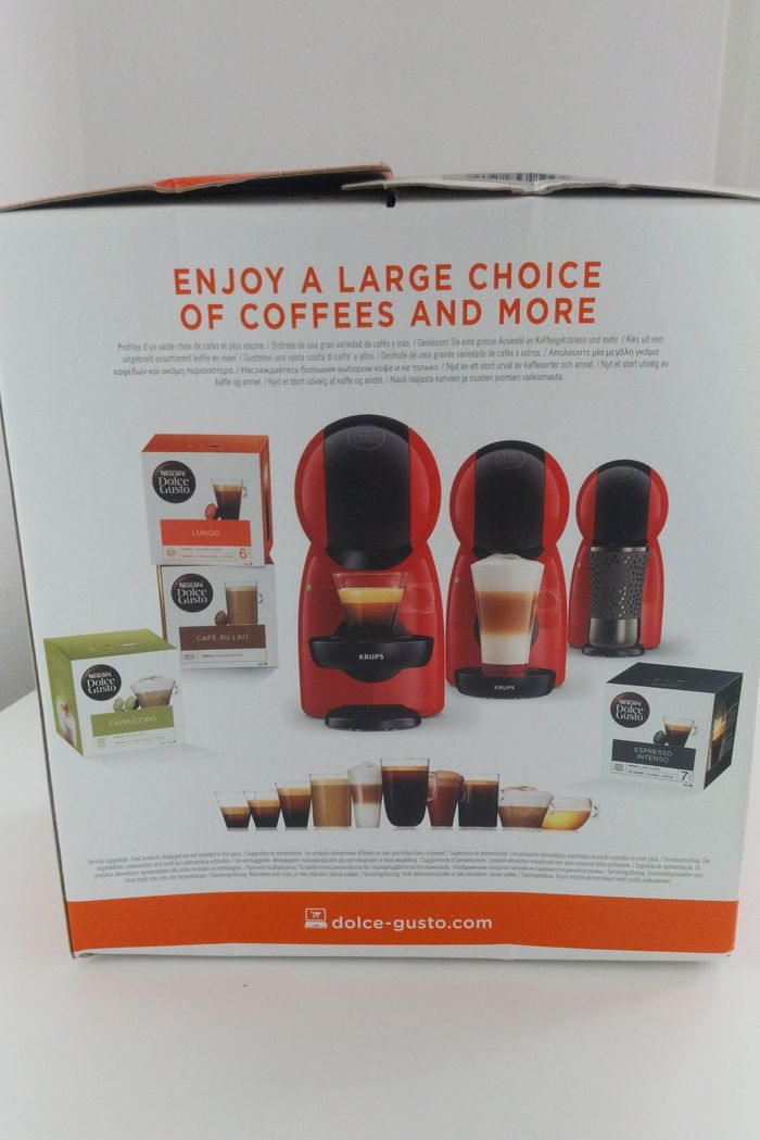 Machine à café capsules KRUPS Dolce Gusto Piccolo XS NEUVE - photo numéro 3
