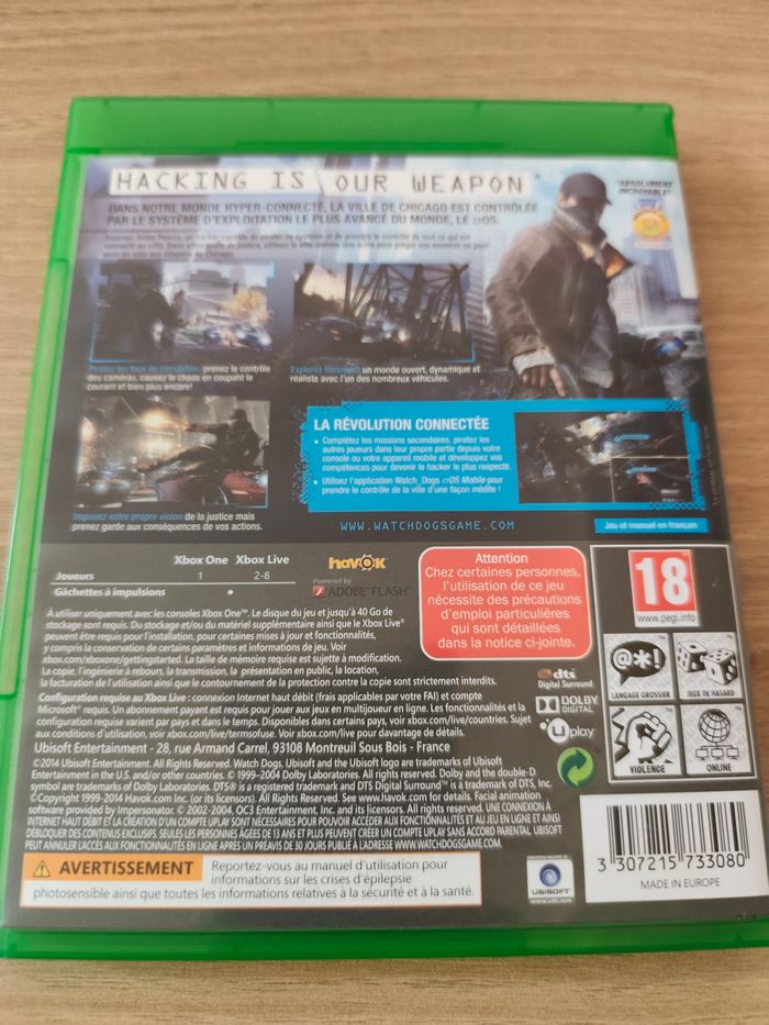 Watch dogs Xbox - photo numéro 2