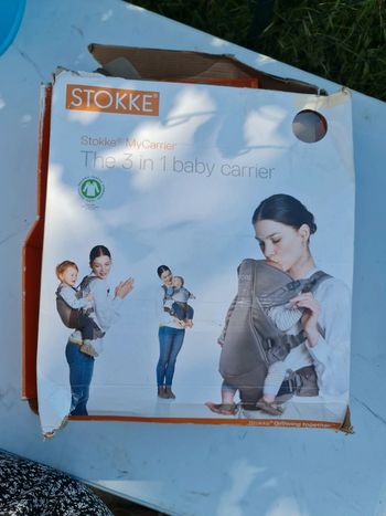 Porte bebe 3 en 1 stokke