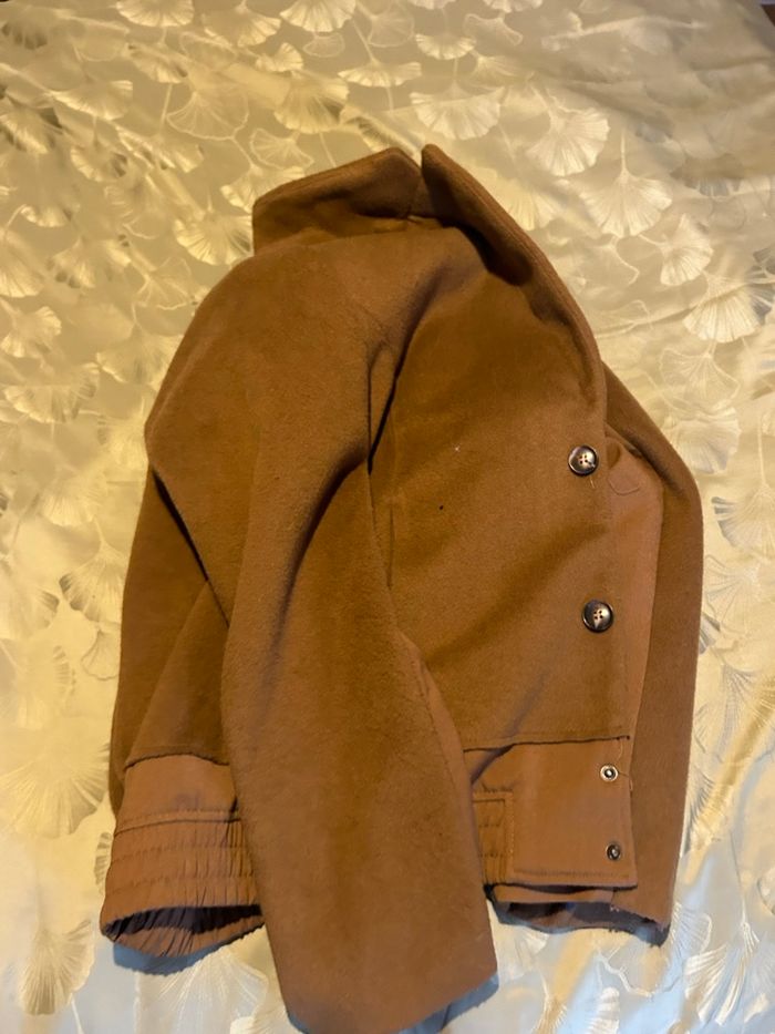 Veste oversize marron – Style blazer / workwear – Taille S - photo numéro 6