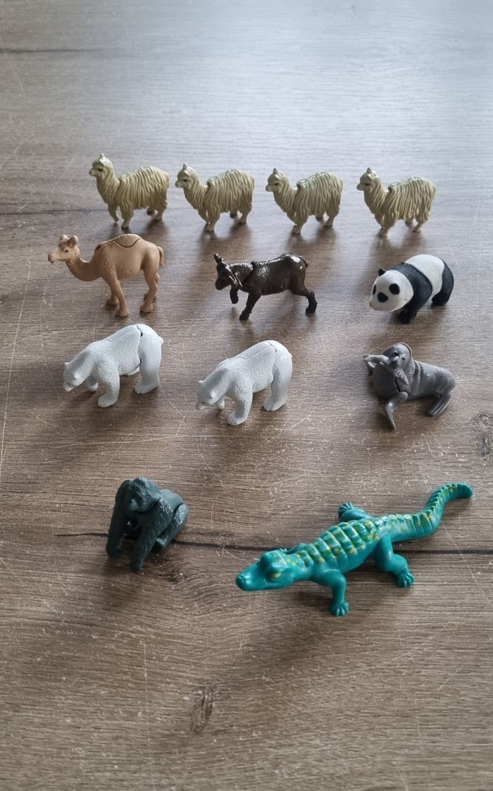Lot figurines animaux - photo numéro 1