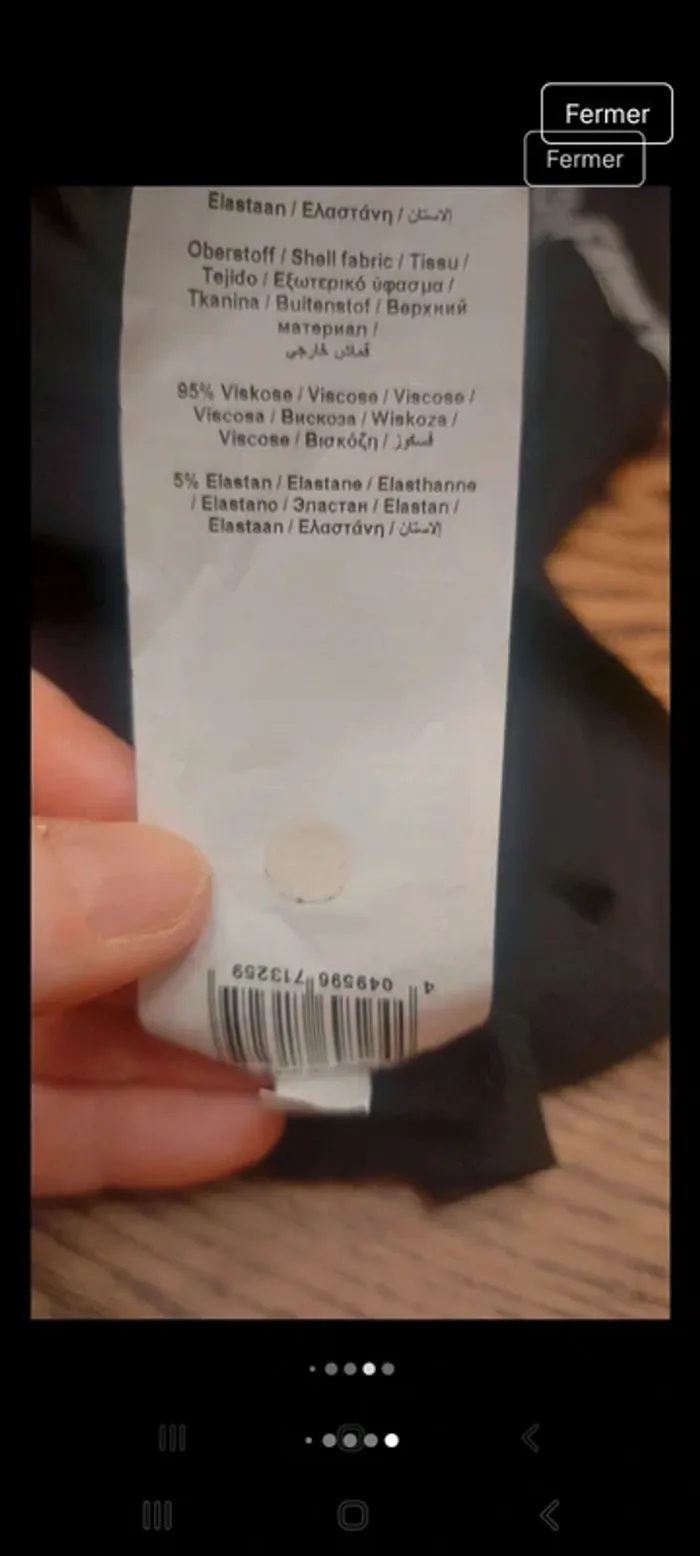 Jolie Robe Taifun noire et gris fr/be 42 - photo numéro 19