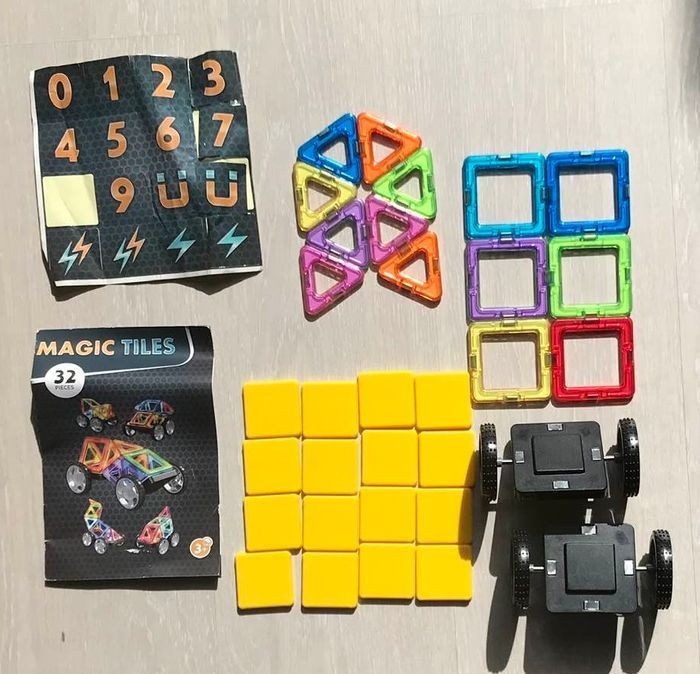 Coffret jeu de construction magnétiques Magic Tiles - photo numéro 2