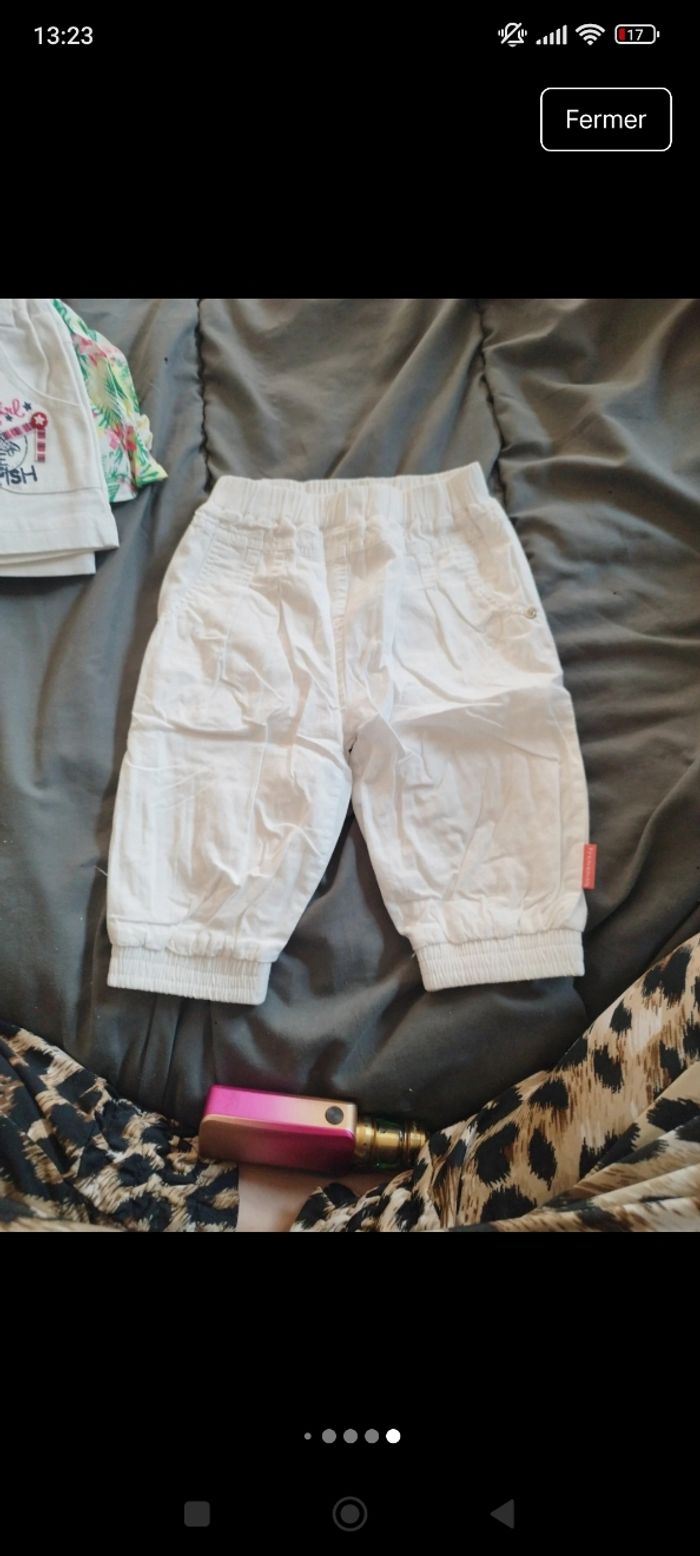 Lot de pantalon bébé fille taille - photo numéro 7