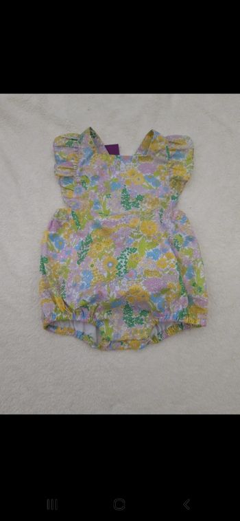barboteuse jacadi liberty neuve