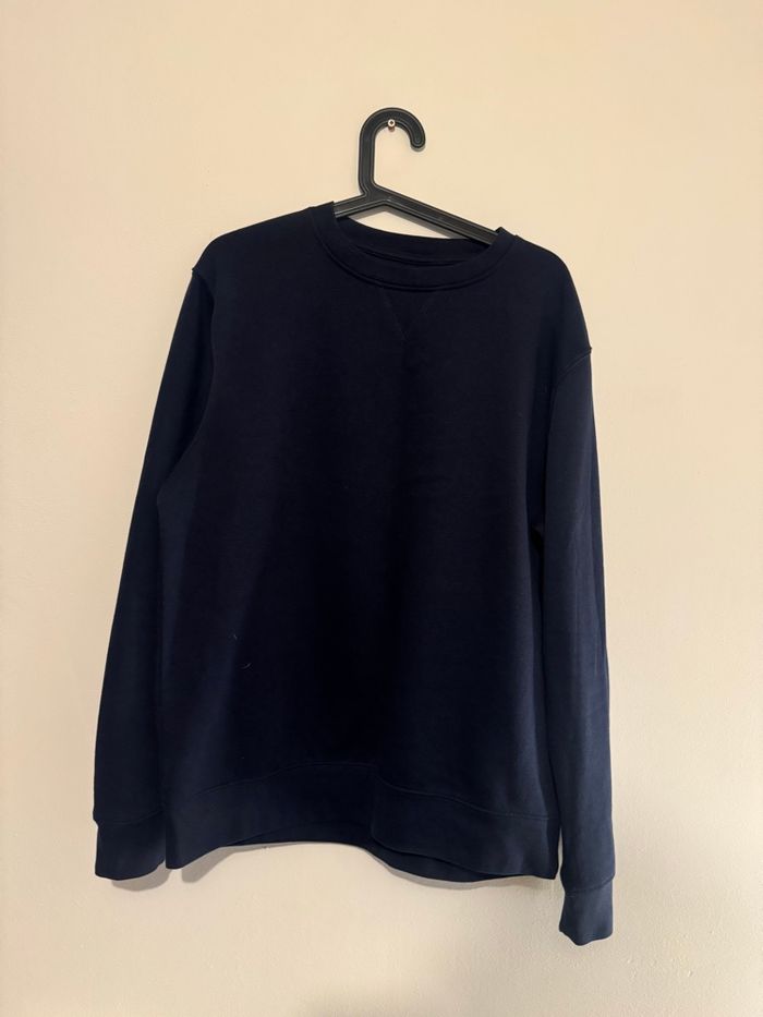 Sweat bleu marine homme