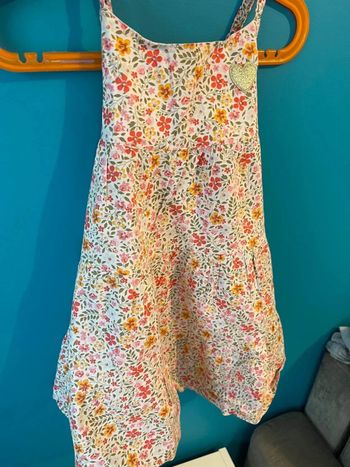 Jolie robe fleurie 4 ans sergent Major