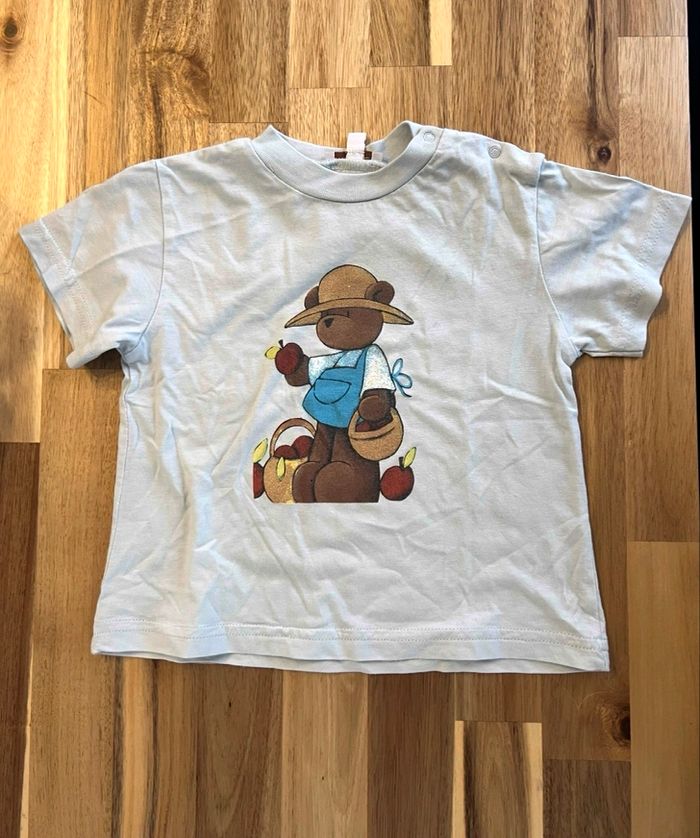 T-shirt MC Je veux mon ours 18 mois - photo numéro 2