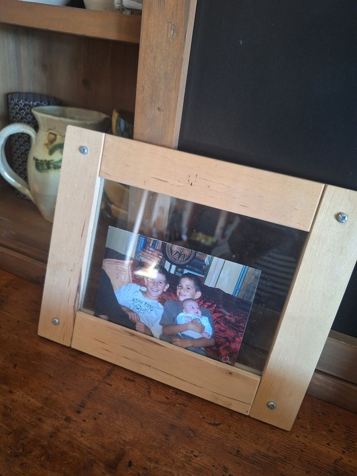 Cadre en bois ilea année 80