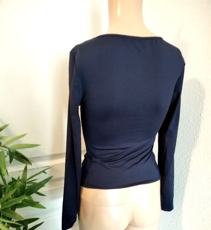 Top bleu marine Shein taille XS neuf - photo numéro 2