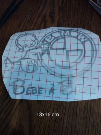 Bébé a bord bmw