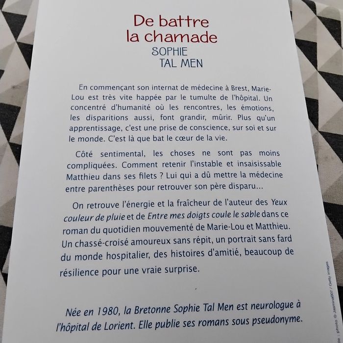 De battre la chamade Sophie Tal Men - photo numéro 5