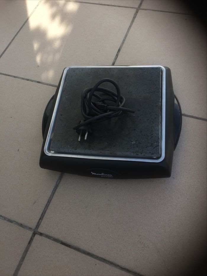 Appareil à plancha de moulinex