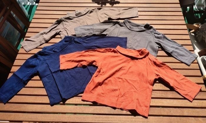 Lot de 4 sous-pulls, basic e.leclerc