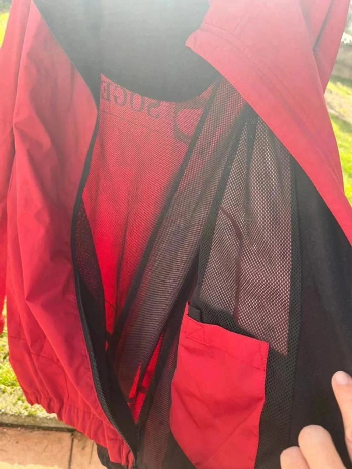 Veste légère rouge - photo numéro 4