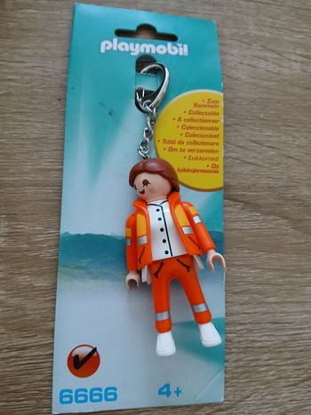 Porte clé playmobil
