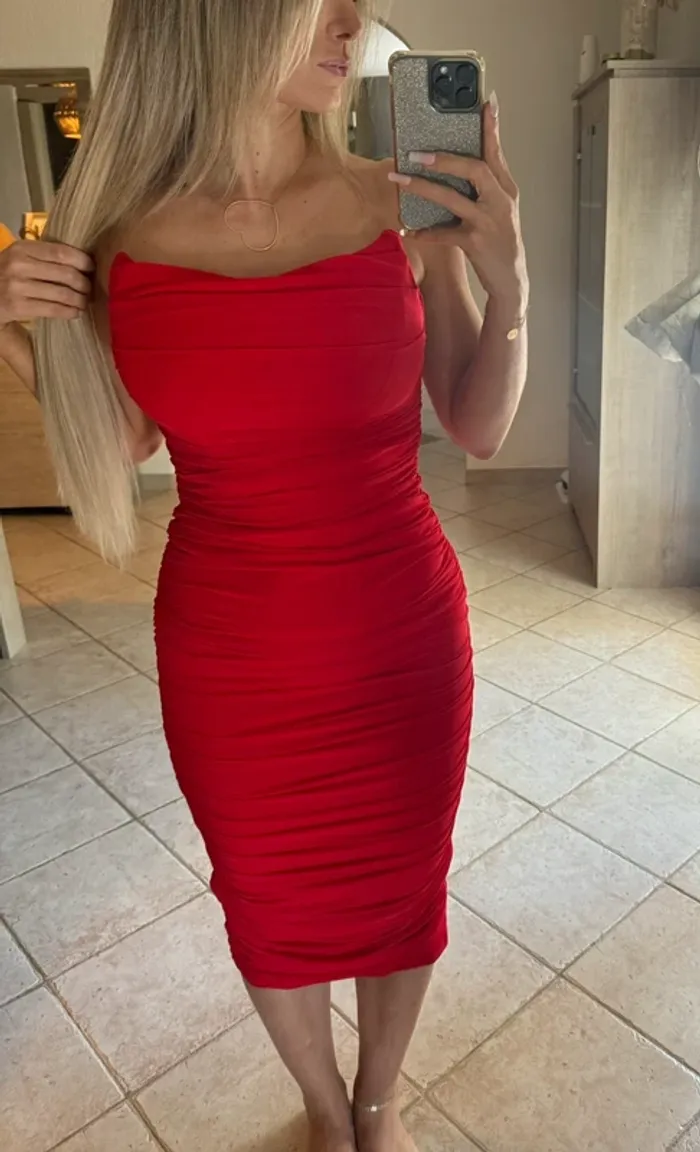 Robe moulante bustier