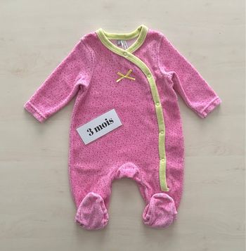 Pyjama bébé fille - orchestra / taille 3 mois 60 cm