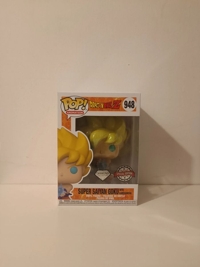 Funko pop : DBZ 948 - San goku with kamehma Diamond