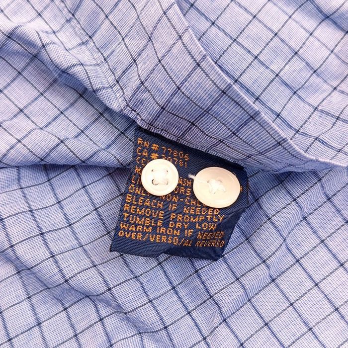 Chemise Pour Homme Tommy Hilfiger Couleur Bleu a Manches Longues Taille L - photo numéro 9