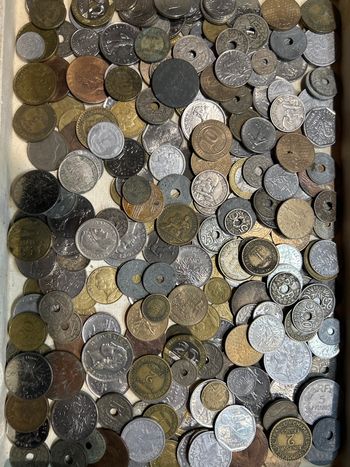 🇫🇷 1,5kg de monnaies françaises 