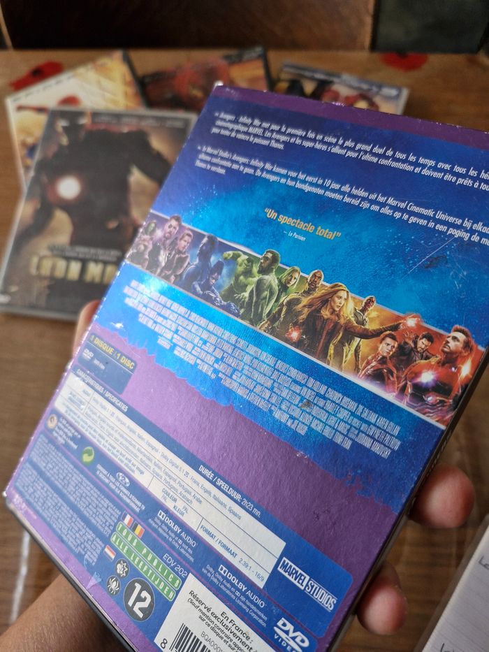 Lot dvd Marvel - photo numéro 3