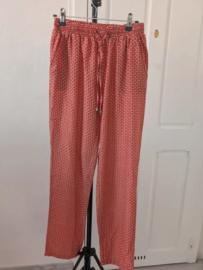 Ensemble blouse avec pantalon T.S/M. - photo numéro 5