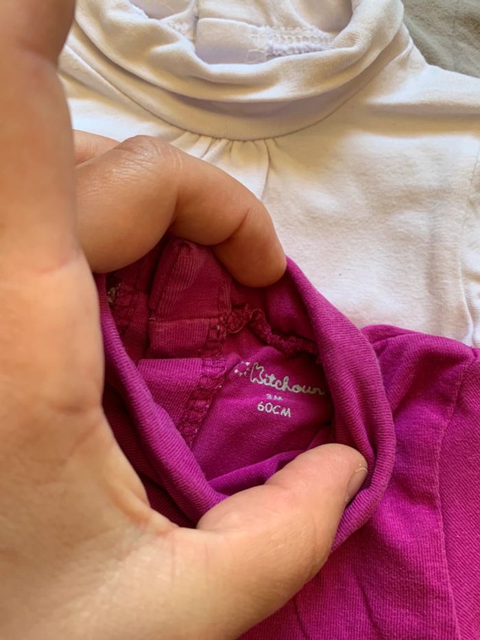 Lot 4 sous pull 3 mois - photo numéro 4