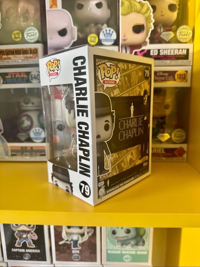 Funko Pop! Icons 79 - Charlie Chaplin - Charlie Chaplin - photo numéro 3