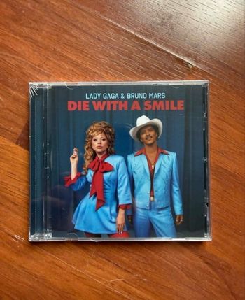 Die With A Smile - Lady Gaga & Bruno Mars CD Single