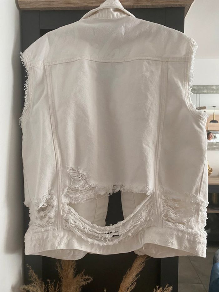 Veste en jean sans manche Calvin Klein - photo numéro 10