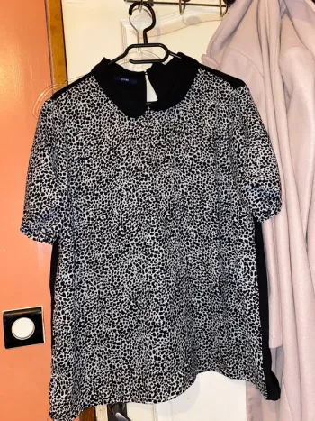 T shirt col Claudine