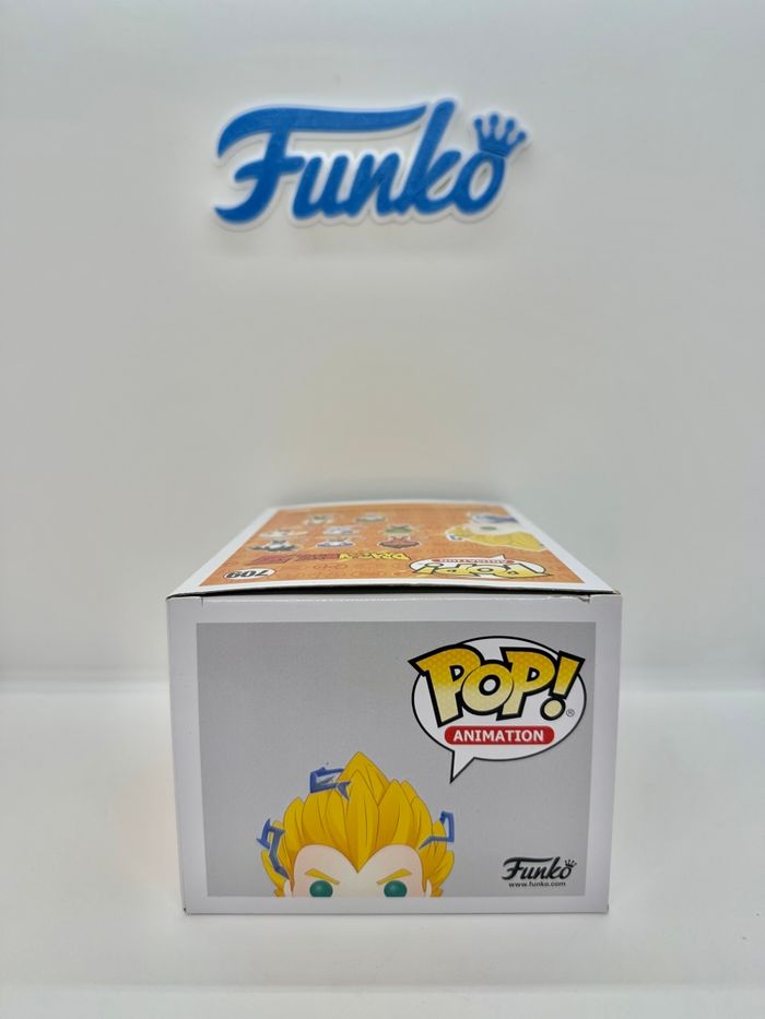 Funko Pop Dragon Ball Super Saiyan 2 Vegeta 709 Glow Chase PX 🇺🇸 - photo numéro 6
