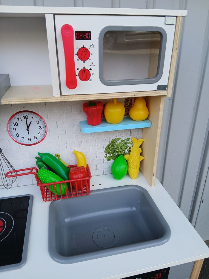 Cuisine en bois enfant - photo numéro 5