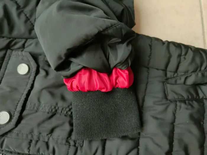 Manteau noir Taille 140 Petrol Industries à capuche - photo numéro 4
