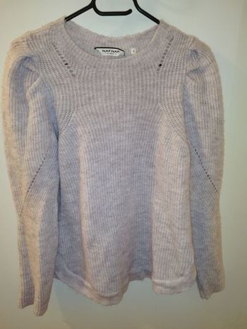 Pull Naf Naf parme lilas