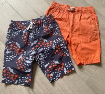 Lot de 2 short en toile H&m